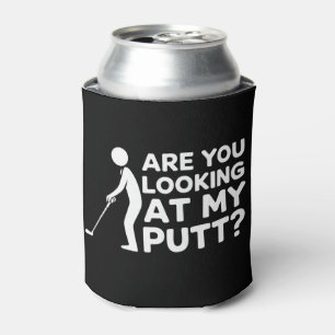 Rafraîchisseur Pour Canette Regardez-Vous Mon Amant de Golf Putt Cadeau de Gol