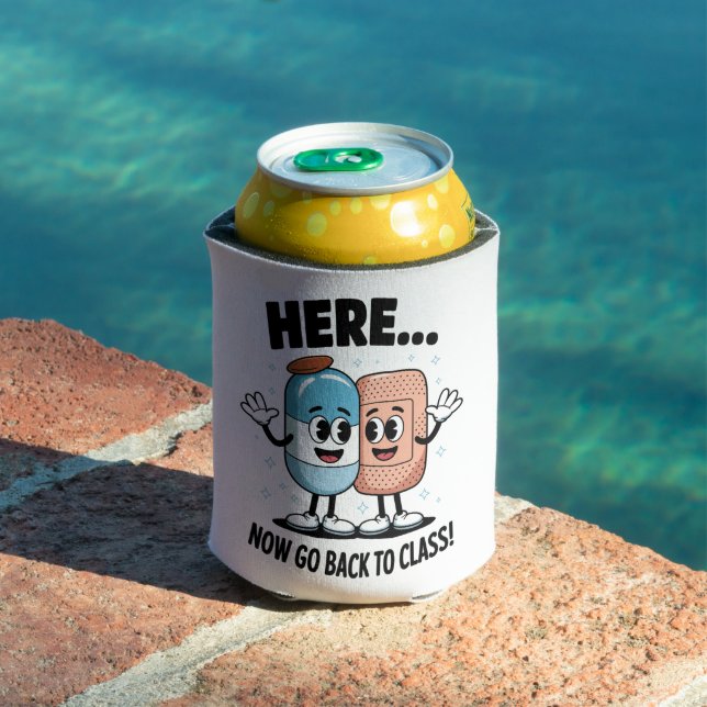 Rafraîchisseur Pour Canette Retour À La Classe Infirmière Médicale Pro (Piscine in situ)