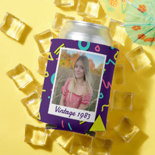 Rafraîchisseur Pour Canette Retro 40e anniversaire Vintage 1983 Photo