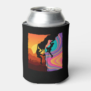 Rafraîchisseur Pour Canette Retro Rock Climbing Bouldering Wall