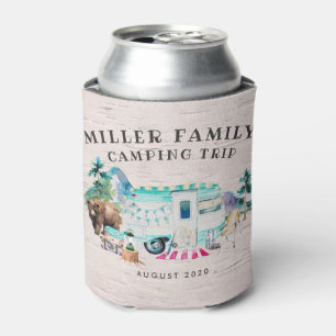 Rafraîchisseur Pour Canette Réunion de famille Camping Road Trip Personnalisé