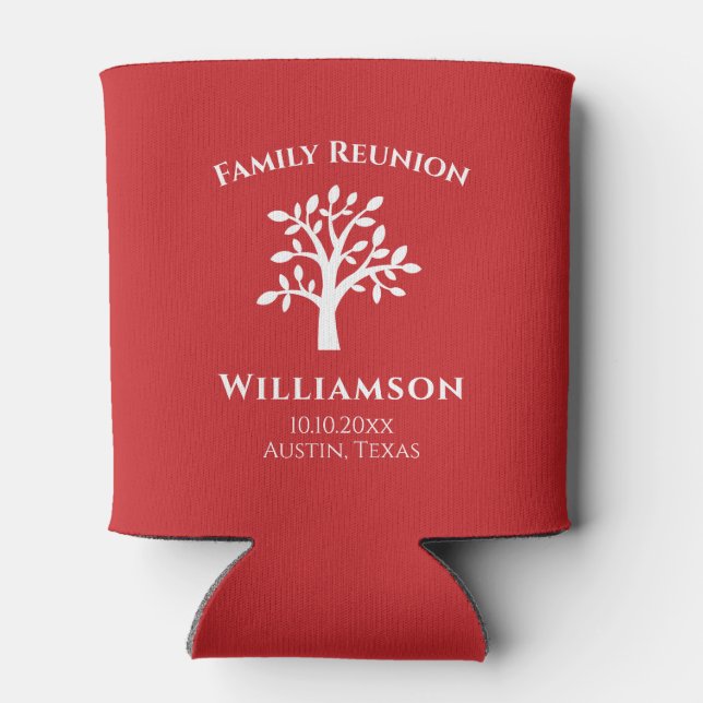 Rafraîchisseur Pour Canette Réunion de l'arbre familial (Dos)