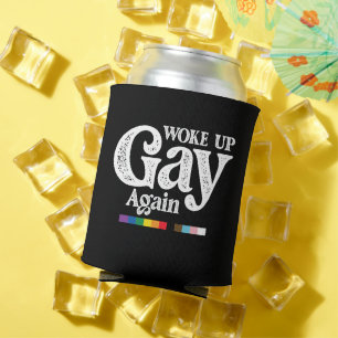 Rafraîchisseur Pour Canette Réveillé Gay Encore Une Fois Soutien à la Fierté L