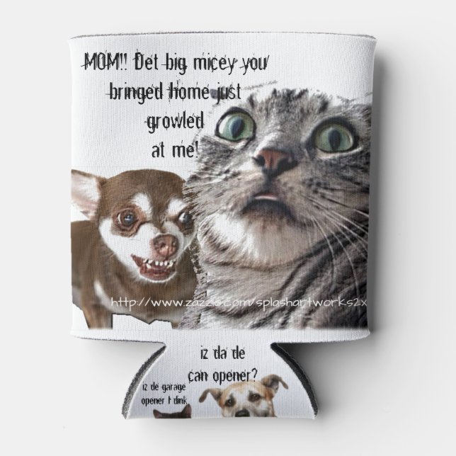 Rafraîchisseur Pour Canette "Rivalités des frères" (Devant)