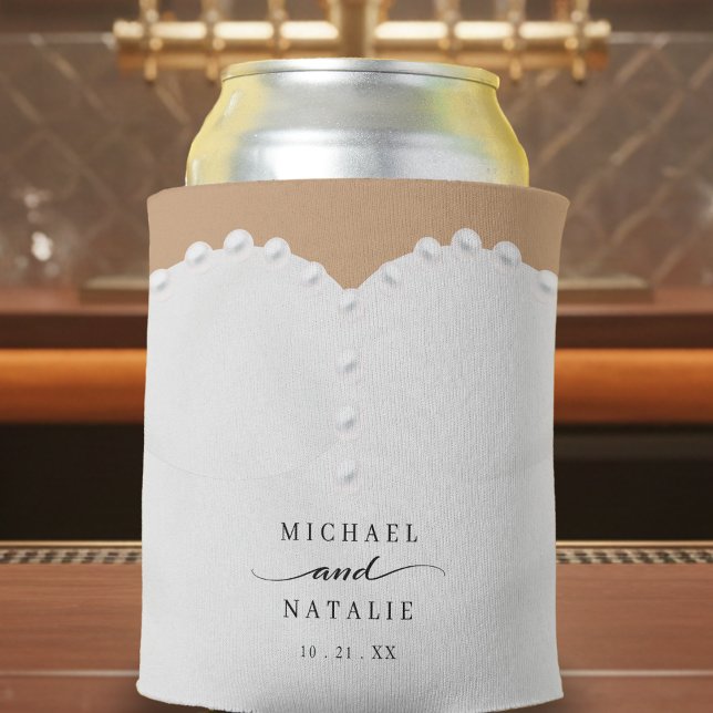 Rafraîchisseur Pour Canette Robe de mariée de la mariée (Créateur téléchargé)