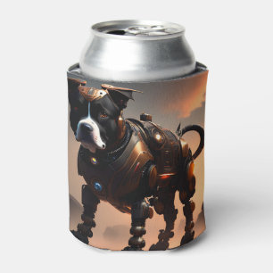 Rafraîchisseur Pour Canette Robot Staffordshire Bull Terrier, Can Cooler