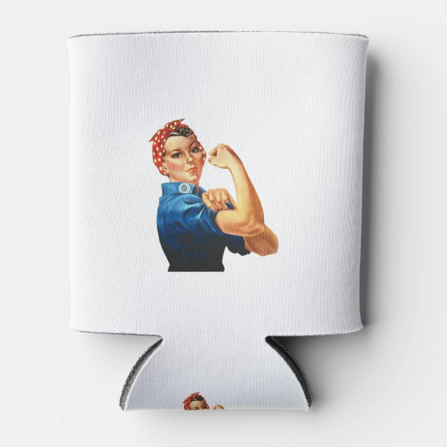 Rafraîchisseur Pour Canette Rosie the Riveter (Devant)