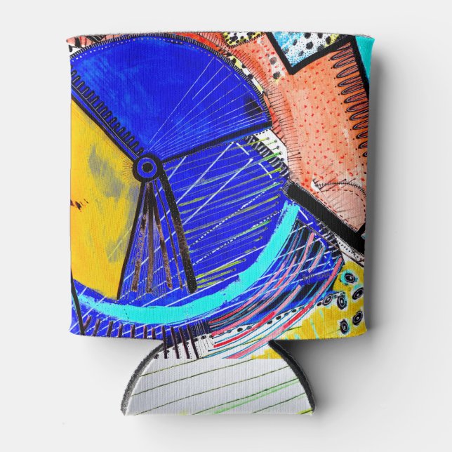 Rafraîchisseur Pour Canette Roue Abstraite peut refroidir (Devant)