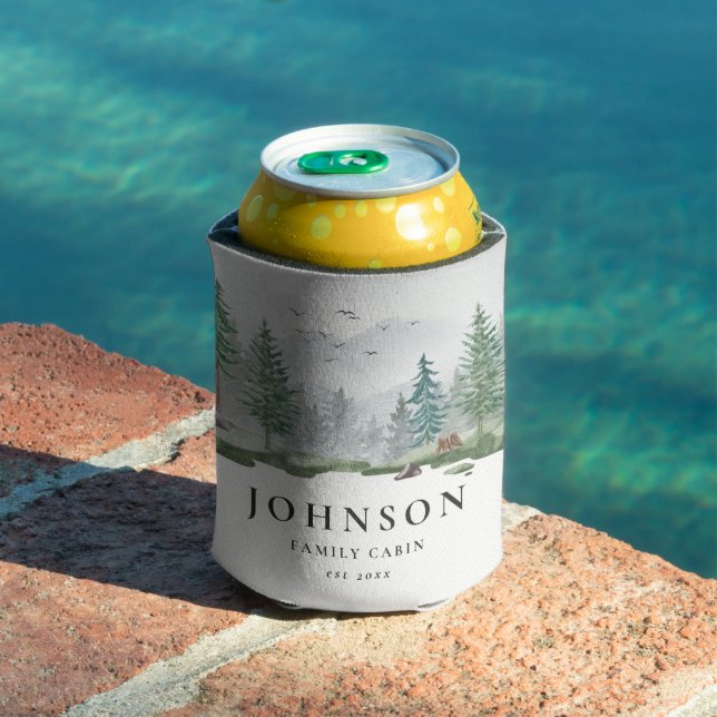 Rafraîchisseur Pour Canette Russe Famille Cabine Forêt de montagne Woodland (Piscine in situ)