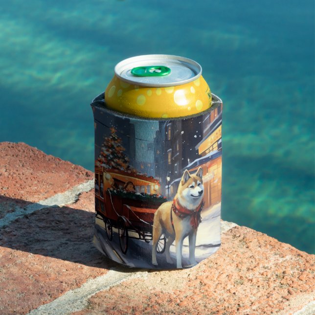 Rafraîchisseur Pour Canette Saison de Noël Akita (Piscine in situ)
