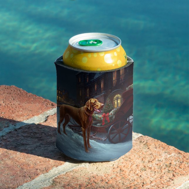 Rafraîchisseur Pour Canette Saison de Noël de Vizsla (Piscine in situ)