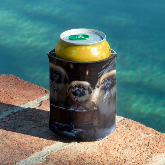 Rafraîchisseur Pour Canette Saison des fêtes de Noël de Pékin (Piscine in situ)