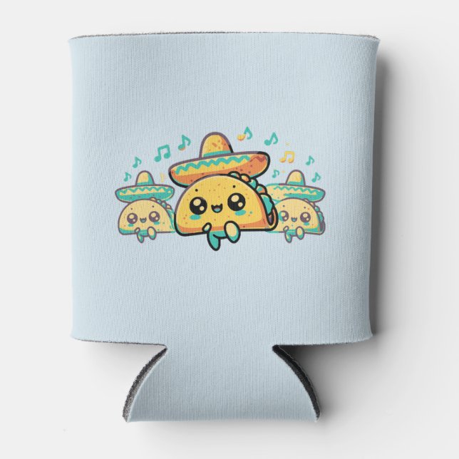 Rafraîchisseur Pour Canette Salsa Tacos (Devant)