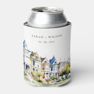 Rafraîchisseur Pour Canette San Francisco Painted Ladies Landscape Wedding