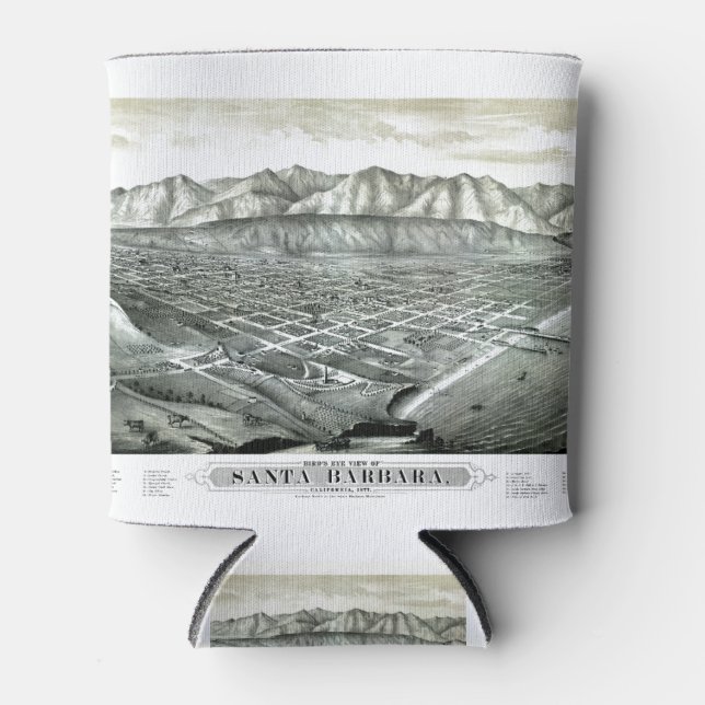 Rafraîchisseur Pour Canette Santa Barbara-California-United States-1877 (Devant)