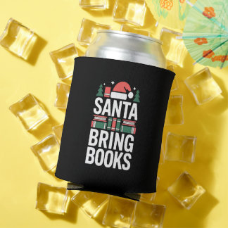 Rafraîchisseur Pour Canette Santa Bring Books Holiday 