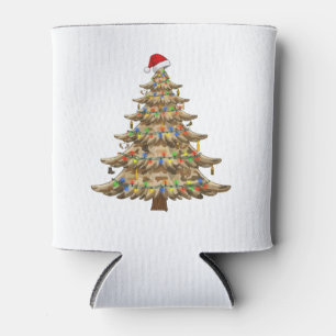 Rafraîchisseur Pour Canette Sapin de Noël Camouflage Vétéran Militaire Drôle