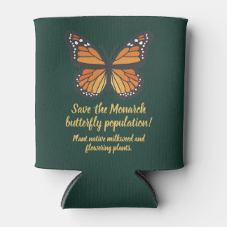 Rafraîchisseur Pour Canette Save the Monarch butterfly
