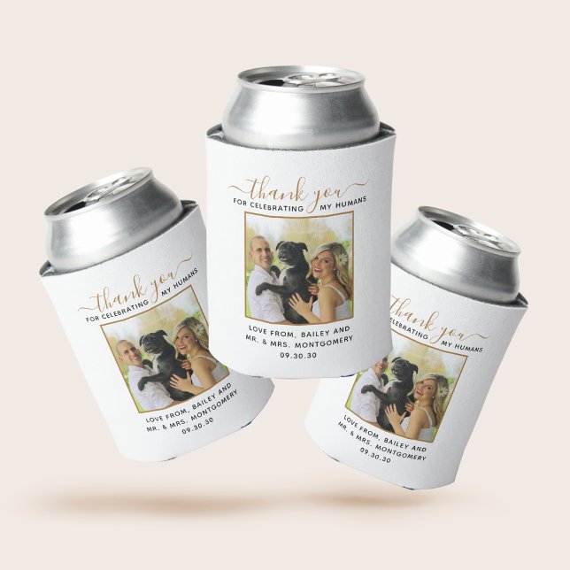 Rafraîchisseur Pour Canette Script moderne Custom Animaux de compagnie photo M (Créateur téléchargé)