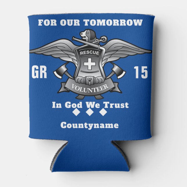 Rafraîchisseur Pour Canette Secourir Volontaire Peut Refroidir (Devant)