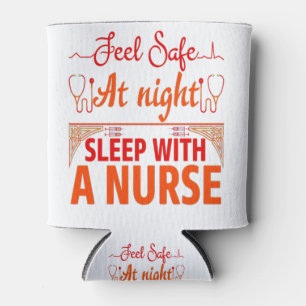 RAFRAÎCHISSEUR  POUR CANETTE SENTEZ-VOUS EN SÉCURITÉ LA NUIT DORMIR AVEC UNE IN