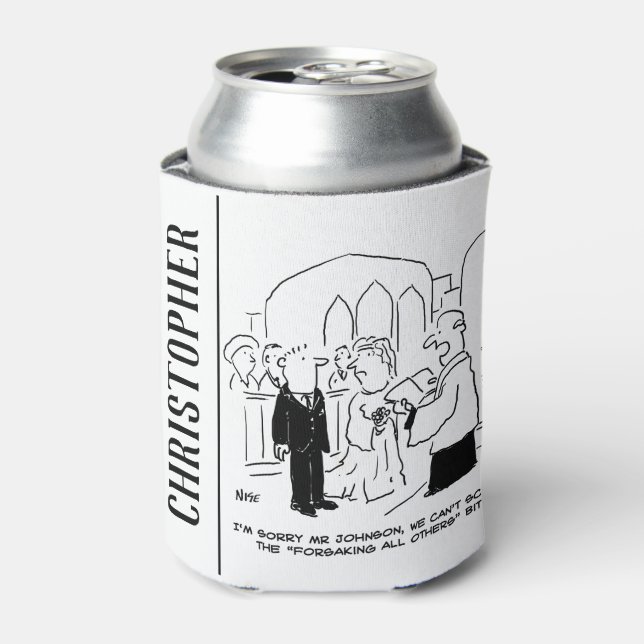 Rafraîchisseur Pour Canette Service de l'église mariage Vicar ne peut pas frot (Can devant)