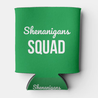 Rafraîchisseur Pour Canette Shenanigans Squad St Patrick's Day