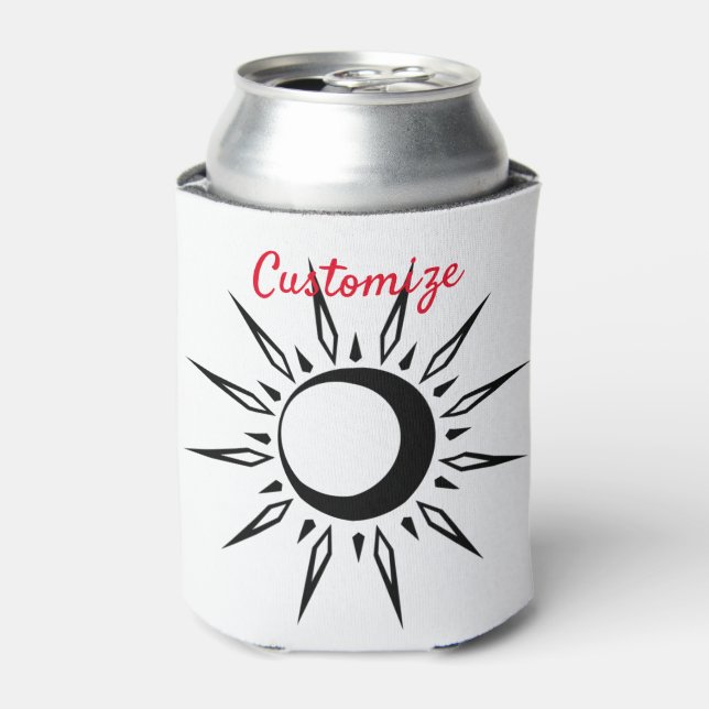 Rafraîchisseur Pour Canette Shining Sun Crescent Moon (Can devant)