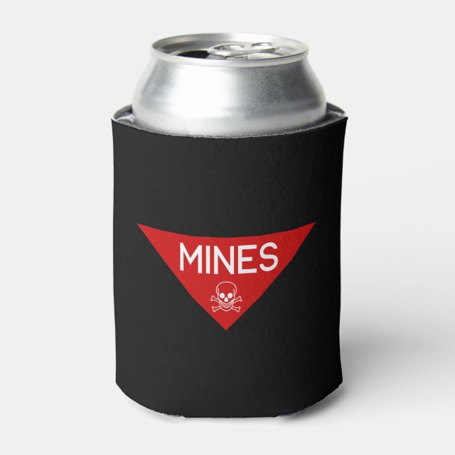 RAFRAÎCHISSEUR  POUR CANETTE SIGNE DE MINES | SIGNAGE | SYMBOLE (Can devant)