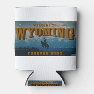 Rafraîchisseur Pour Canette SIGNE WYoming Bienvenue
