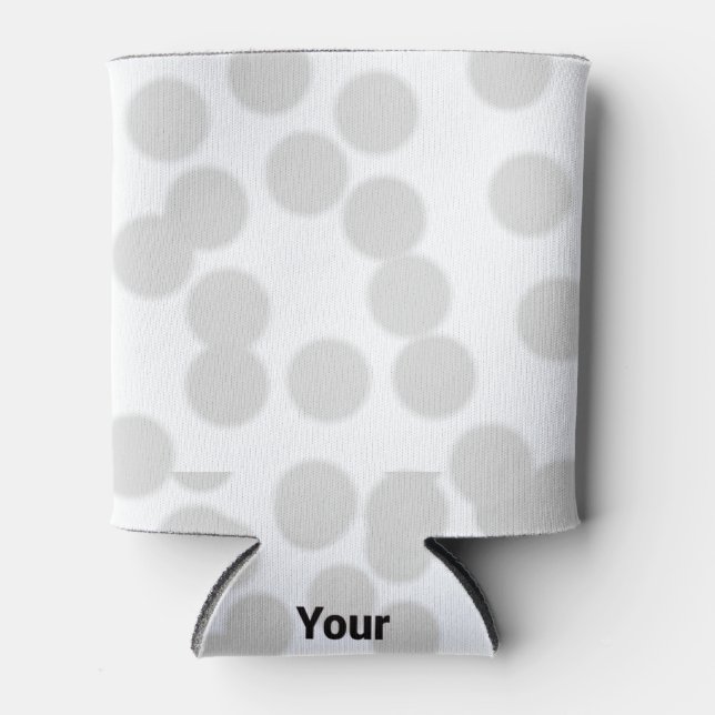 Rafraîchisseur Pour Canette simple minimum ajouter votre texte photo noël c (Devant)