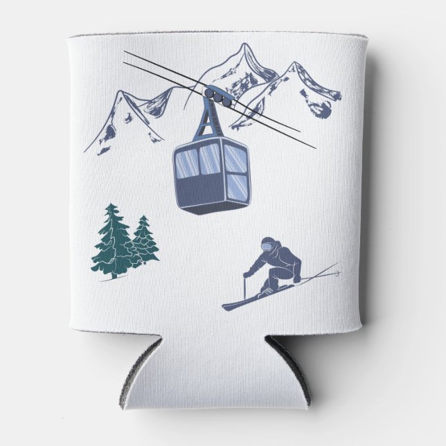 Rafraîchisseur Pour Canette Ski (Devant)