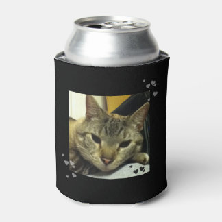 Rafraîchisseur Pour Canette Sleepy Siamese Tabby Cat Can Cooler