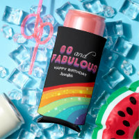 60 et Fabulous Rainbow fête d'anniversaire Personn