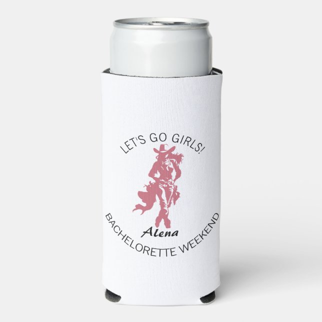 Rafraîchisseur Pour Canette Slim Bachelorette Bash (Seltzer Recto)