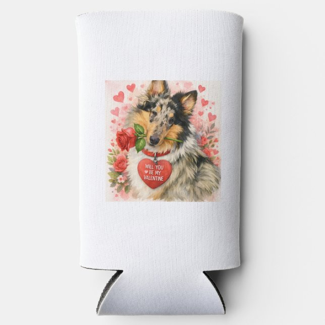 Rafraîchisseur Pour Canette Slim Bougie parfumée pour la Saint-Valentin (Recto)