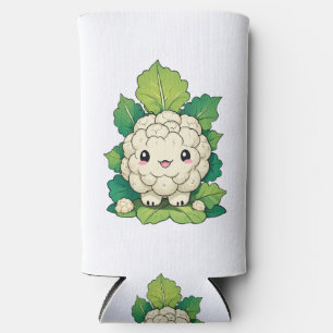 Rafraîchisseur Pour Canette Slim Chou-fleur Kawaii