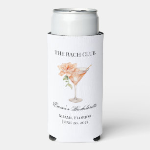 Rafraîchisseur Pour Canette Slim Club Social Cocktail Blush Robe de Demoiselle d'Ho