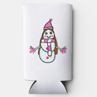 Rafraîchisseur Pour Canette Slim CoolerSnow Femme Magie - Personnage Original par A
