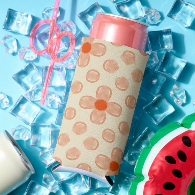 Rafraîchisseur Pour Canette Slim Dainty Dot Florals (Été in situ)