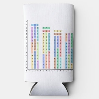 Rafraîchisseur Pour Canette Slim Data Is My Love - Analystes & Data Scientist