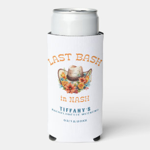 Rafraîchisseur Pour Canette Slim Dernier Bash dans Nash Cowgirl Bachelorette