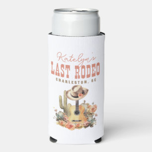 Rafraîchisseur Pour Canette Slim Dernière Cowgirl du Rodéo Week-end Enterrement de 