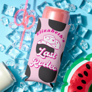 Rafraîchisseur Pour Canette Slim Dernière Rodéo Cowgirl Bachelorette Favoriser