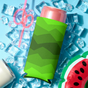 Rafraîchisseur Pour Canette Slim Fond vert