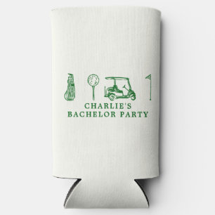 Rafraîchisseur Pour Canette Slim Golf Cocktail Tall