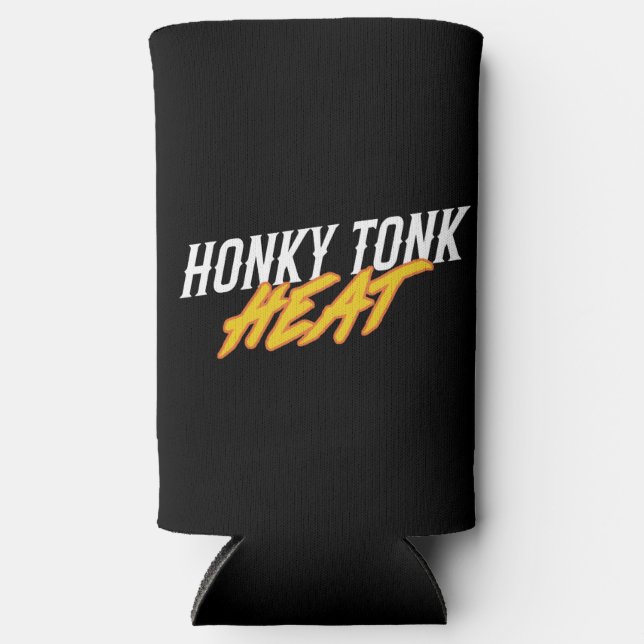 Rafraîchisseur Pour Canette Slim Honky Tonk Hater Can Cooler (Recto)