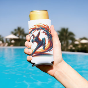 Rafraîchisseur Pour Canette Slim Inferno Spin - Stimuler l'esprit de Breakdance