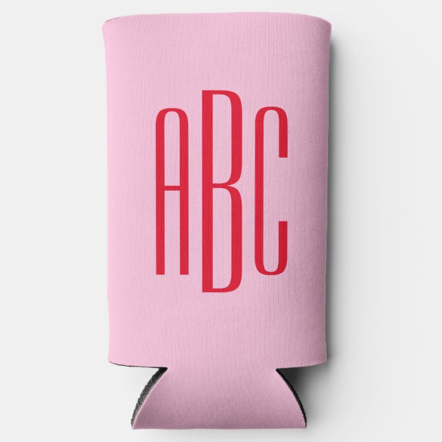 Rafraîchisseur Pour Canette Slim Initiales (Recto)