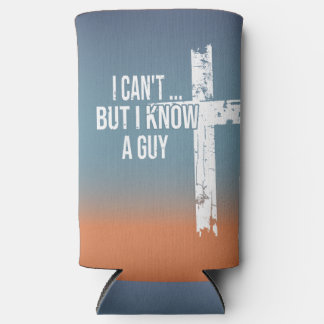 Rafraîchisseur Pour Canette Slim Je ne peux pas... Mais Je Connais Un Type. Seltzer